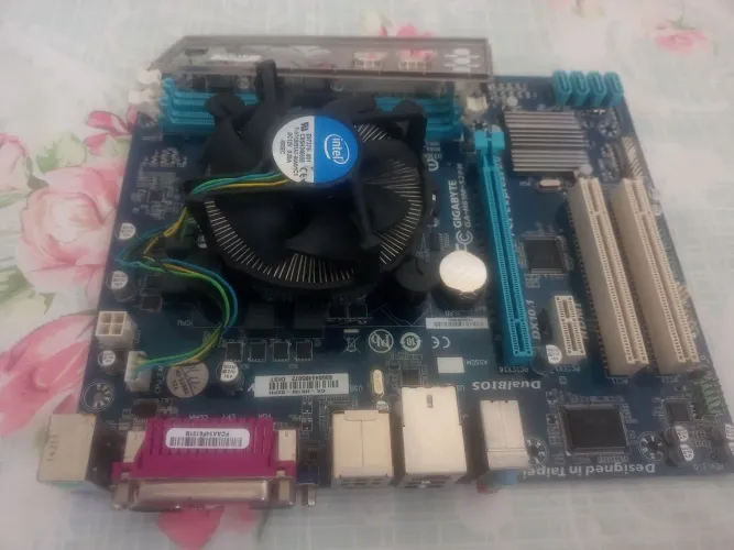 Placa 1155 gigabyte batendo certo