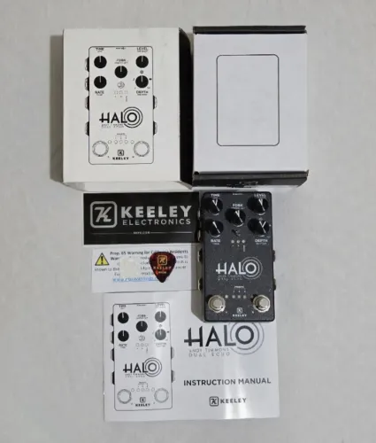 Pedal Halo Andy Timmons Dual Echo Delay Keeley Eletronics