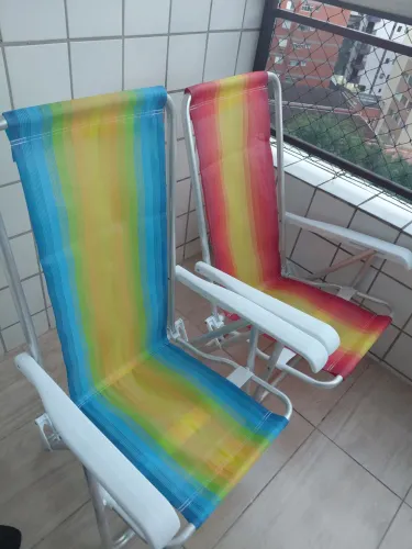 Cadeiras de praia nova