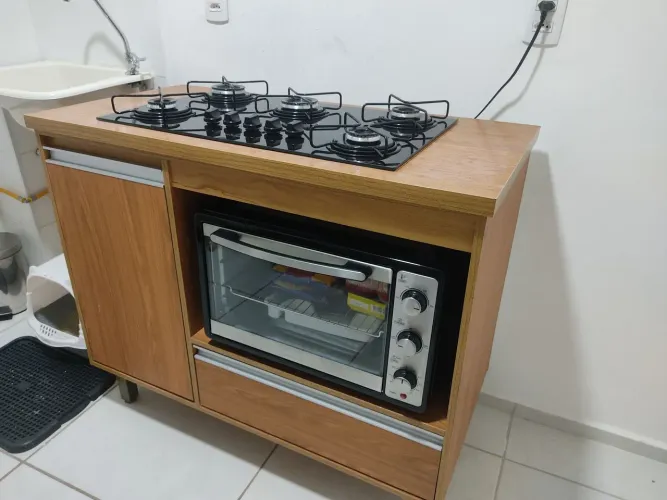 Vendo fogão Cooktop c/ Base ou sem