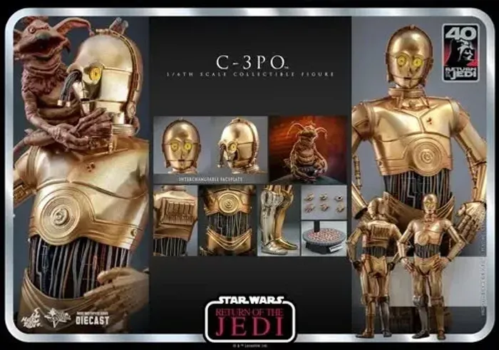 C3PO- Hot Toys Star Wars Return of the Jedi (LACRADO)