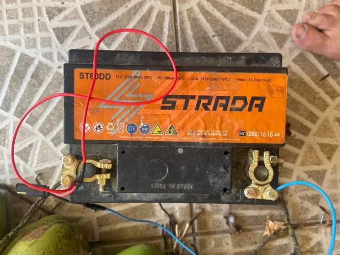 Bateria pra carro ou som 60a