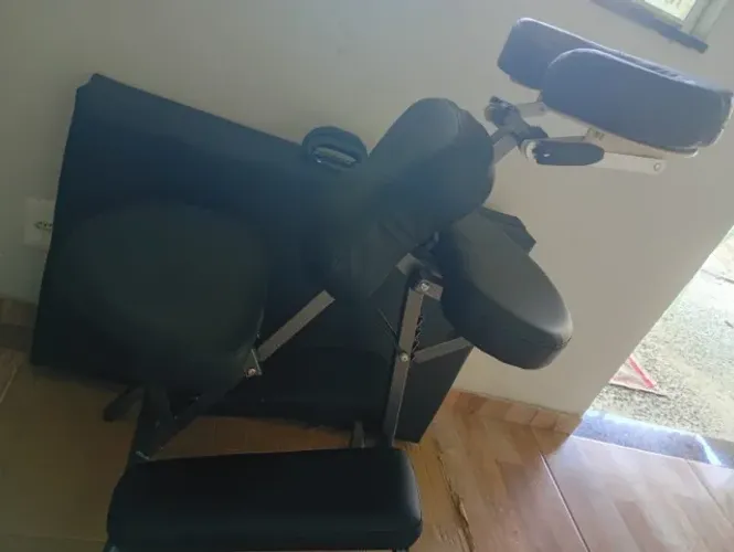 cadeira de e maca de massagem portátil