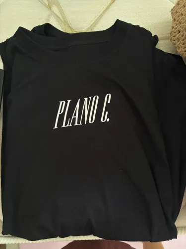 Blusa Preta Plano C TAM G2