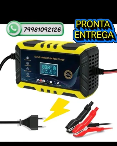 Carregador de Bateria automotivo 6amperes, Inteligente Pulse, novo