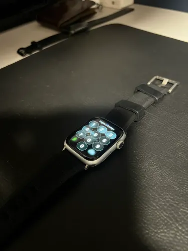 Apple Watch Series 6 44mm Prata Original + 3 Pulseiras + Caixa Original