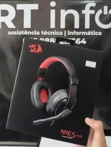 Headset Gamer Redragon Ares RGB