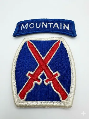Bordados Americano s 10th Mountain