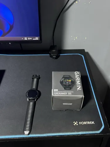 Garmin Forerunner 265 - Perfeito Estado (Na Caixa com Acessórios)