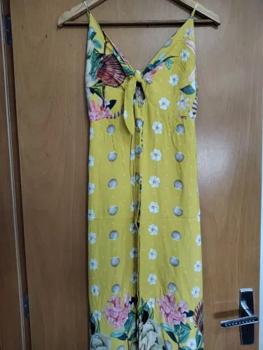 Vestido midi estampado