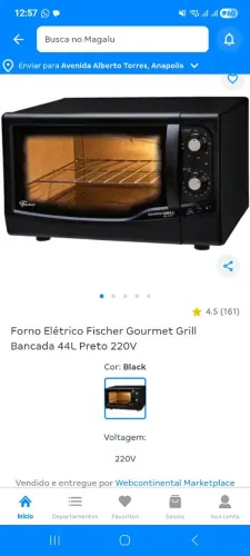 Forno Elétrico FISHER