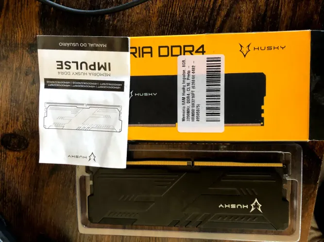 memória ram husky impulse 8gb 3200m ddr4 cl16