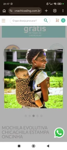 Mochila Evolutiva Chicachila Estampa Oncinha