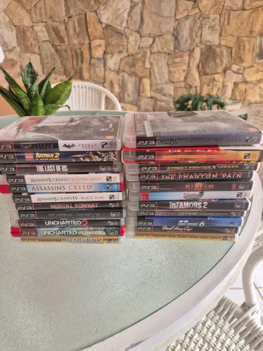 Lote de Jogos de PS3