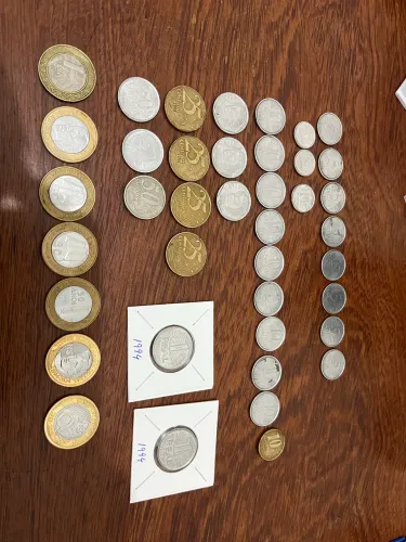 Moedas antigas 