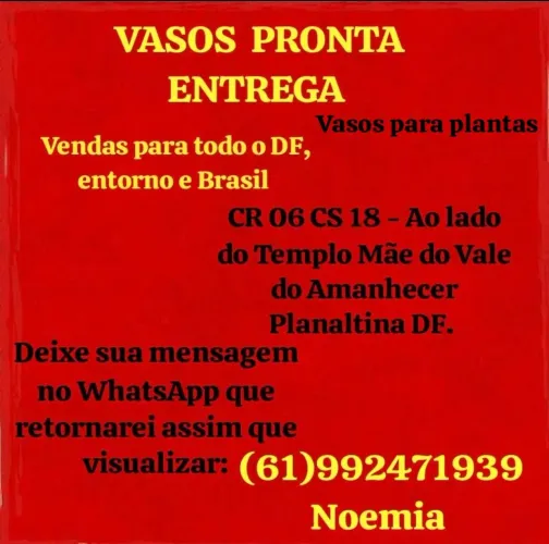 Vasos de Cimento 