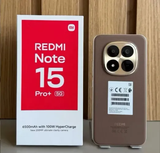 Celular Xiaomi Note 15 Pro Plus 8ram 256gb Novo Lacrado.
