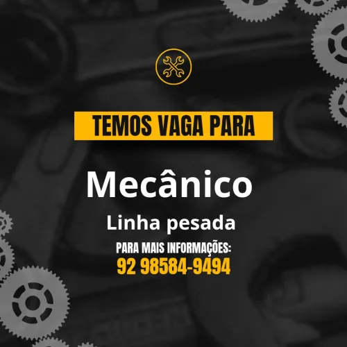 Contrata-se Mecânico
