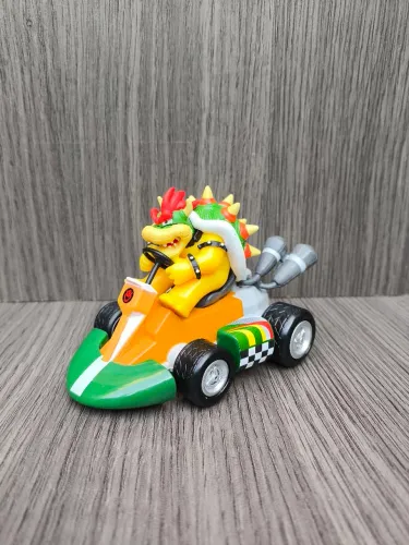 Bowser Miniatura Colecionável Mario Kart