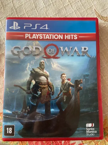 Vendo jogo de ps4 God of War 4 70R$ jogo novo