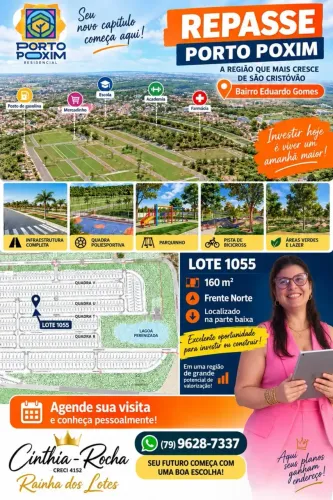 Repasse Porto Poxim - Frente norte, Na parte baixa - Rainha dos Lotes