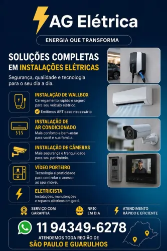 Eletricista profissional em são Paulo 24 horas