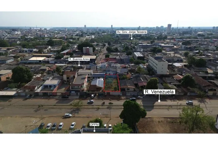 Terreno em frente à Maternidade Municipal e próximo ao Porto Velho Shopping