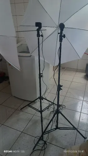 Studio para luz Fria contínua 