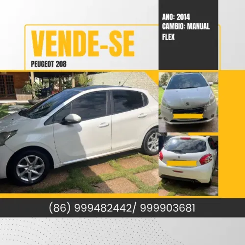 Peugeot 208 Allure 1.5 Flex 8V 5P 2014