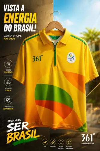 Camisa do Brasil 2016