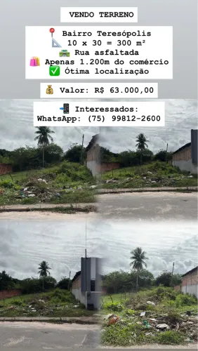 Vendo Terreno no Teresópolis 