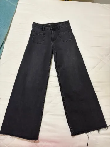Calça zara Wide leg Preta (13-14 anos)