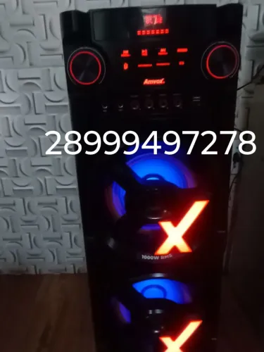 CAIXA AMVOX ACA 1000 EM ÓTIMO ESTADO