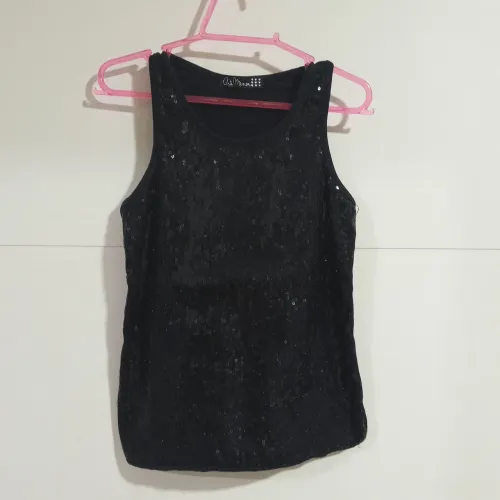 Blusa paetê infantil 