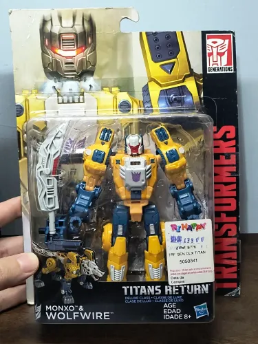 Transformers Hasbro - Monco e Wolfwire