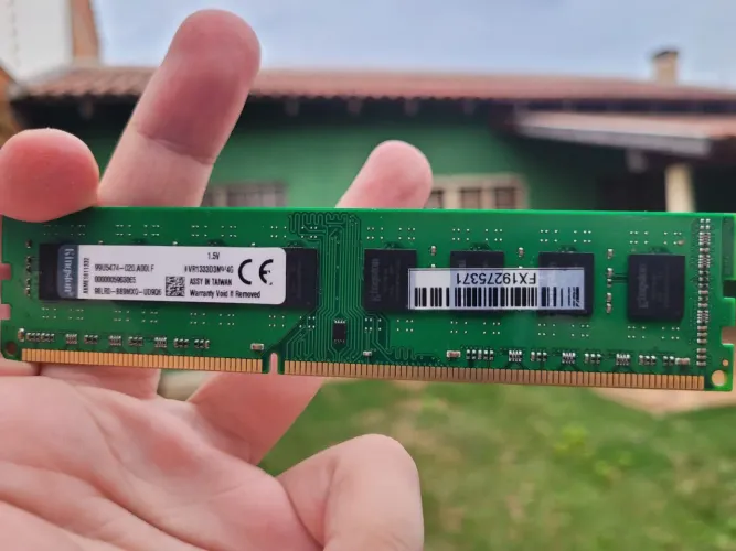 Memória RAM Kingston 4GB DDR3 1333MHz KVR1333D3N9/4G (16 Chips - Ampla Compatibilidade)