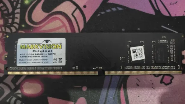 Memória ram DDR4 4G 2400MHZ
