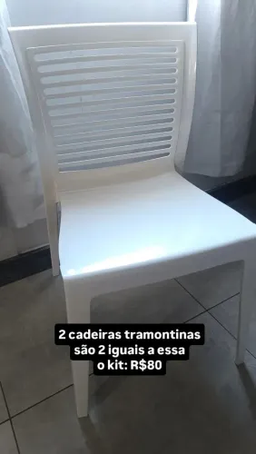 Kit 2 cadeiras
