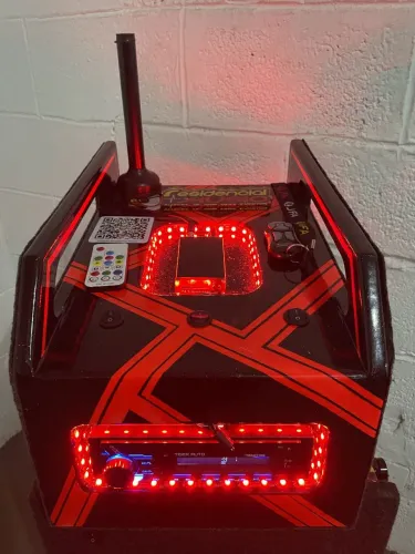 Transmissor fm (via rádio) para som automotivo 
