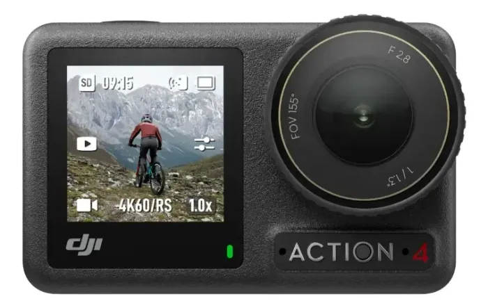 Câmera De Ação Dji Osmo Action 4 Standard Combo Br - Dji207 Preto
