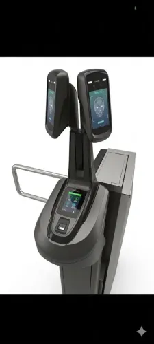  Catraca Control com Reconhecimento Facial e Leitor Biométrico Digital
