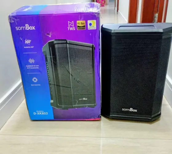 Caixa De Som D-xk802 Studio 160w Rms Bluetooth Woofer(Produto Novo)