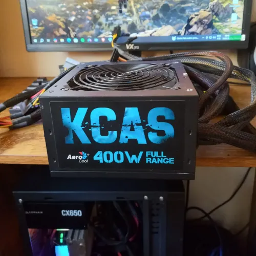 Fonte Aerocool KCAS 400W 80 Plus Bronze