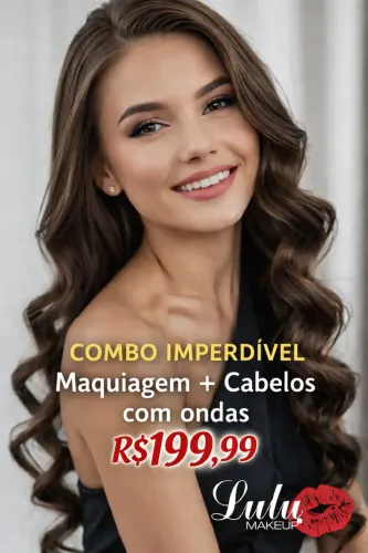 Cabelo + maquiagem profissional