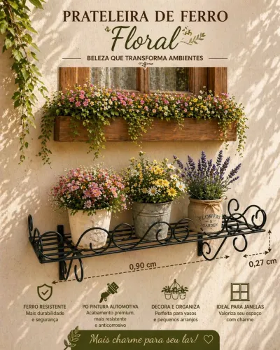 Suporte Colonial para Plantas 