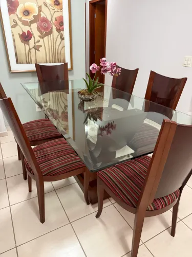 Mesa de Jantar 6 lugares (Madeira)