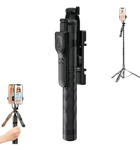Bastão Tripé Selfie Para Celular 170cm Controle Bluetooth