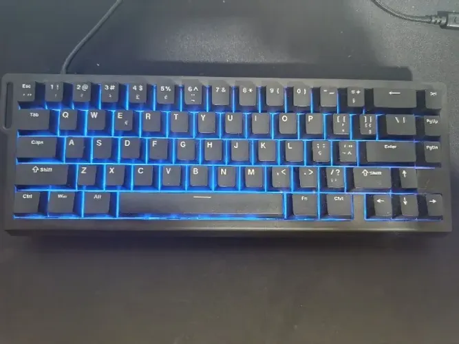 Teclado magnético attack shark x68 he