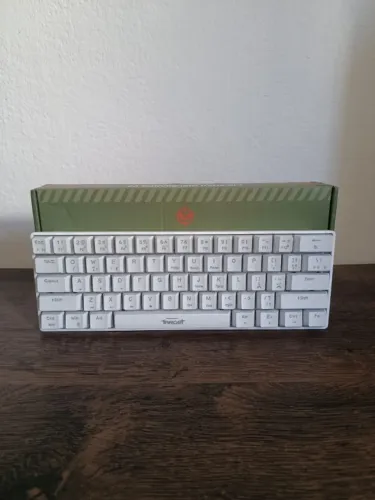 Teclado mecânico Sherman Mini - Branco