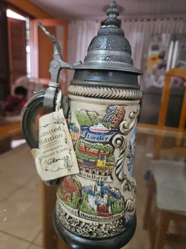 Caneca Chopp Alemã Zoller Edição Limitada - Peça 1600/5000 - Raridade
